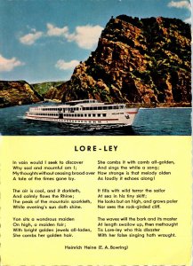 Germany Loreley With Poem By Heinrich Heine 1964