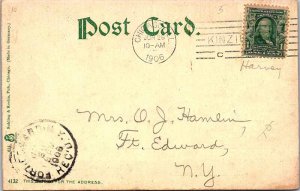 Postcard FARM SCENE Chicago Illinois IL AK0071