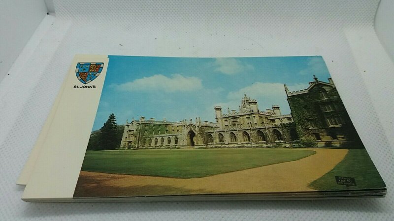 Job Lot Bulk Buy 12 x Vintage Postcards of St Johns College Oxford