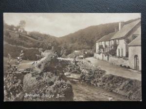 Devon BRENDON / BRIDGE BALL nr Hillford / Farley Water c1908