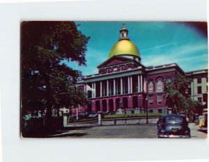 Postcard State House Massachusetts State Capitol Building, Beacon Hill, Boston