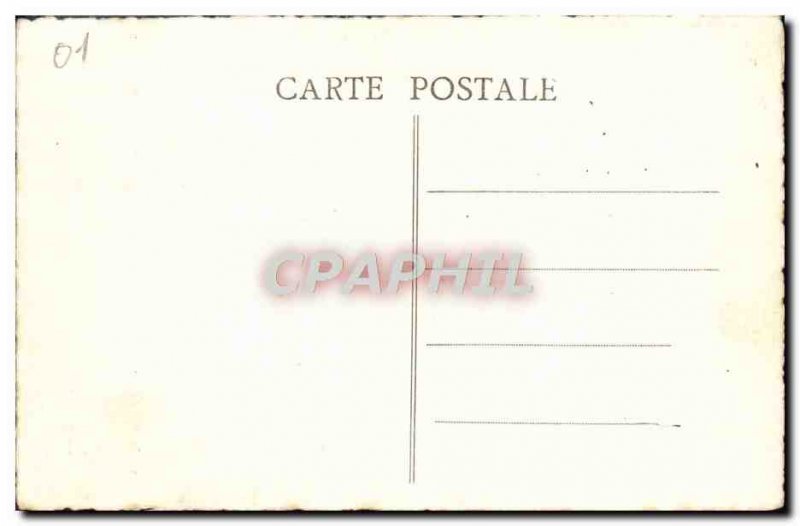 Old Postcard Perouges La Porte d & # 39En top