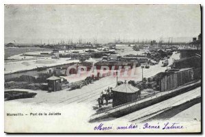 Postcard Old Port of Marseille Joliette