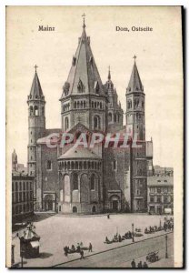 Old Postcard Mainz Dom Ostseite