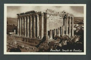 RPPC Temple Of Bacchus In Baalbek Lebanon