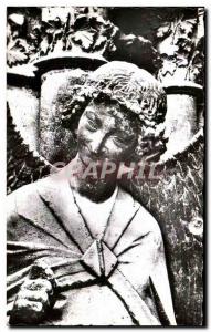 Modern Postcard The Cathedral of Reims Guardian Angel St Nicaise called Smile...