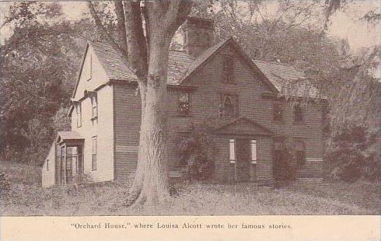 Massachustetts Concord Orchard House Where Louisa Alcott Wrote Her Famous Sto...