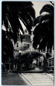 LOS ANGELES, California  CA   HERSHEY ARMS HOTEL  ca 1940s   Postcard