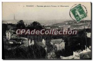 Postcard Old Meudon Panorama taken from the Observatory Terrace