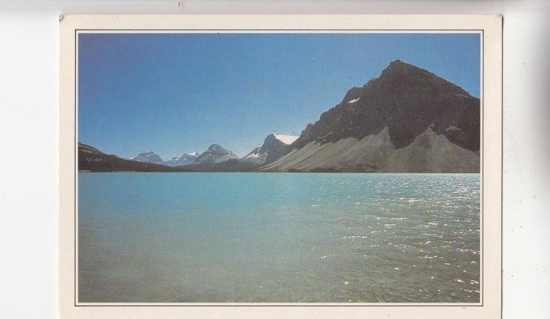 BF27937 canada mountain lake lac bow alberta   front/back image