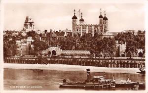 BR79409 the tower of london ship bateaux real photo   uk