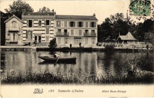 CPA Samois Hotel Beau-Rivage FRANCE (1300929)