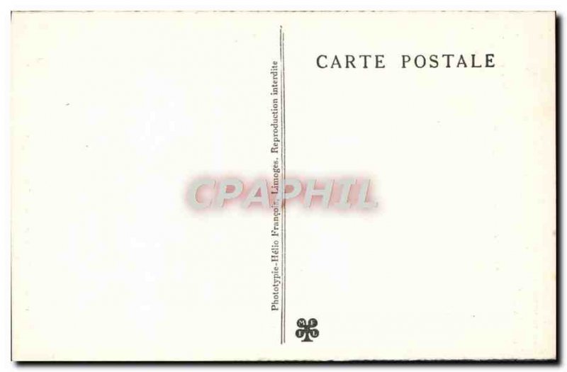 Old Postcard Well of Padirac Legende du Puits