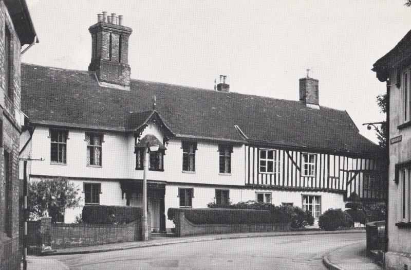 Gothic House Halesworth Suffolk Period Home Postcard