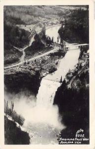 RPPC  SNOQUALMIE,  Washington,WA   SNOQUALMIE FALLS   Ellis 8002 c1950s Postcard