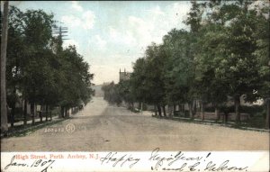 Perth Amboy New Jersey NJ High Street c1910 Vintage Postcard