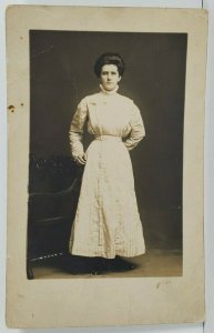 Crawford West Virginia RPPC Lovely Victorian Women c1910 Postcard P11