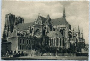 Postcard - La Cathédrale : l'Abside - Reims, France