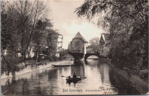 Germany Bad Kreuznach Brückenhäuser Vintage Postcard C121