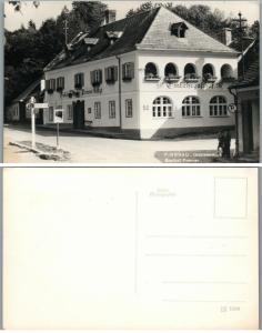 GERMANY PINGGAU OSTSTEIERMARK GASTHOF PRENNER VINTAGE RPPC REAL PHOTO POSTCARD