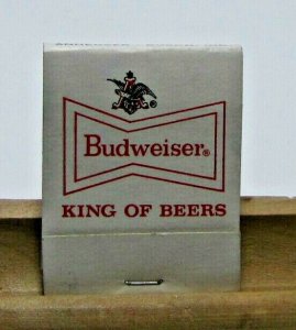 Budweiser King Of Beers Pitch In! Vintage Matchbook Cover