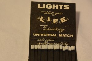 Herb Orenstein Sales Representative Universal Match Corp. 30 Strike Matchbook