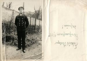 GERMAN MARINE 1935 VINTAGE REAL PHOTO