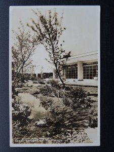 London KENSINGTON The Derry Roof Gardens SUN PAVILION DERRY GARDENS 1950s RP PC