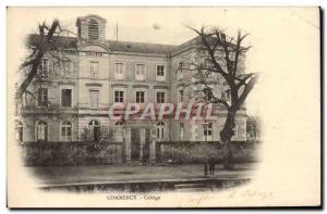 Postcard Commercy Old College