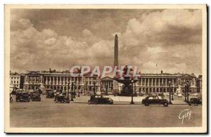 Old Postcard Paris And Its Wonders The Place De La Concorde