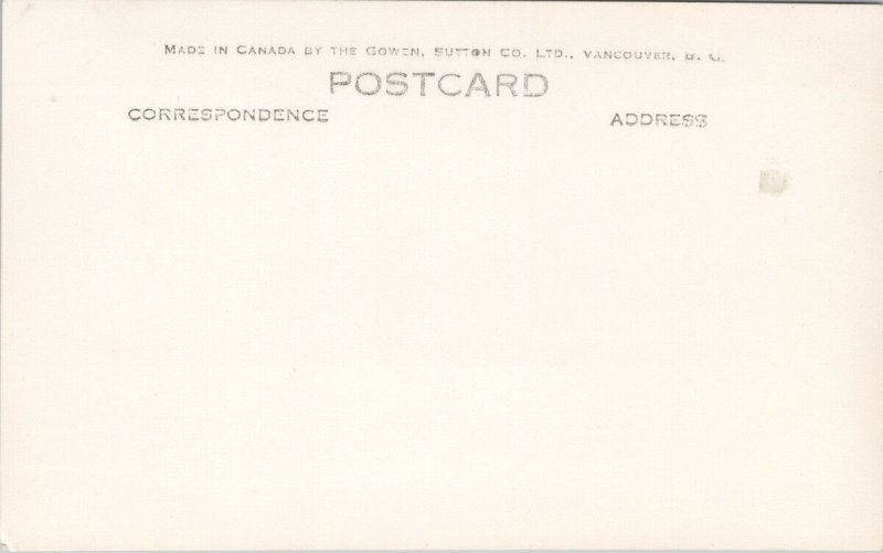 Patsy Henderson Carcross Yukon YT Inimitable Lecturer Unused RPPC Postcard E82