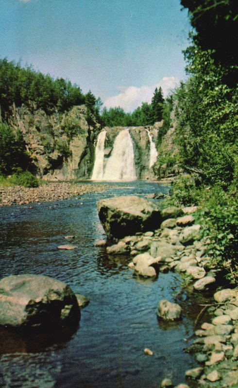 Vintage Postcard High Falls of the Baptism River State Park of ...