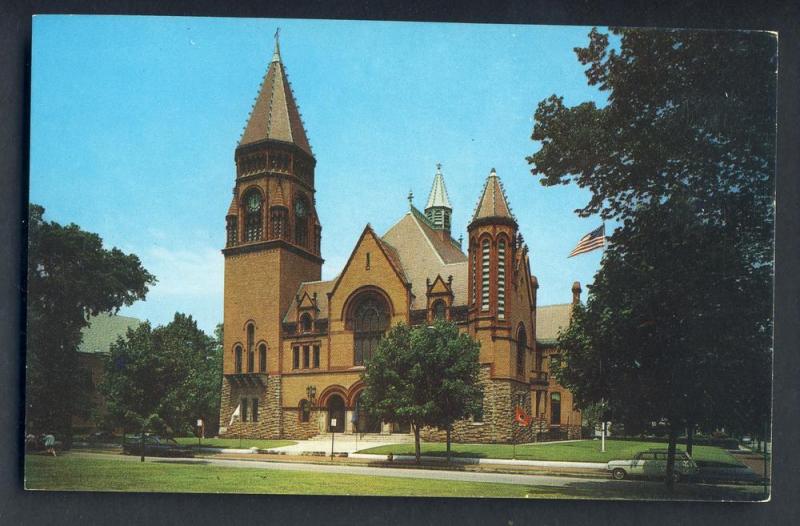 Nice Fairhaven, Mass/MA Postcard, Town Hall, Massachusetts