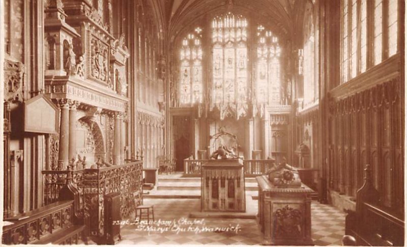 Beauchamp Chapel, St Marys Church Warwick United Kingdom, Great Britain, Engl...