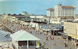 Bird's Eye View of Skyline and Boardwalk in Ocean City, New Jersey