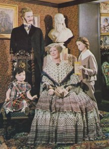 1950s Family Victorian Fashion Costume Scottish Dress Page Boy Waxwork Postcard