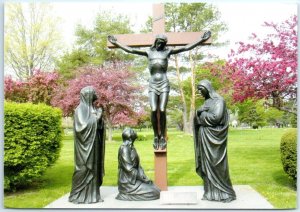 Postcard - Station XII, Resurrection Cemetery - Clinton Township, Michigan