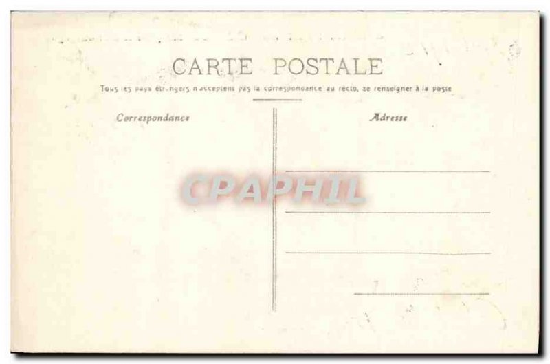 Old Postcard Chateau Marguerite de Bourgogne Couches les Mines