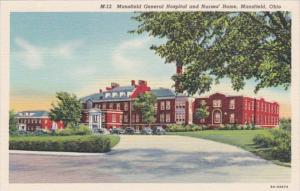 Ohio Mansfield General HOspital and Nurses' Home Curteich