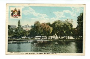 DE - Wilmington. 10th Street Park, View Across the Lake