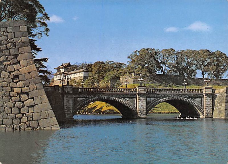 Nijyubashi Double Bridge Palace Imperial Japan 1969 