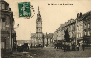 CPA LE CATEAU - La Grande Rue (136365)