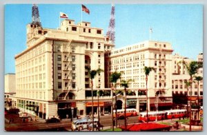 Vintage California Postcard - US Grant Hotel - San Diego