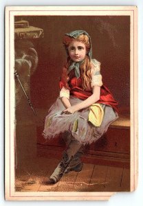 c1880 THE BEE HIVE STORE PHILADELPHIA PA  AD VICTORIAN TRADE CARD P1720