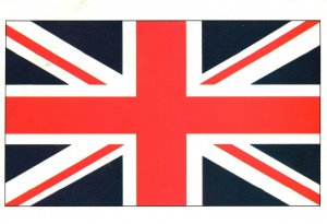 Postcard United Kingdom Flag Classico San Francisco