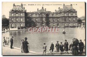 Postcard Old Paris 6th stop the Luxembourg Palace