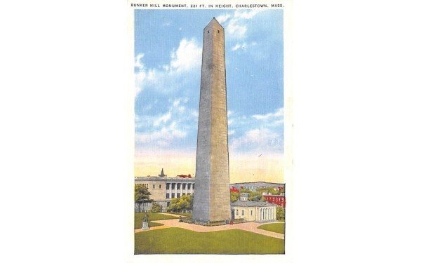 Bunker Hill Monument in Charlestown, Massachusetts