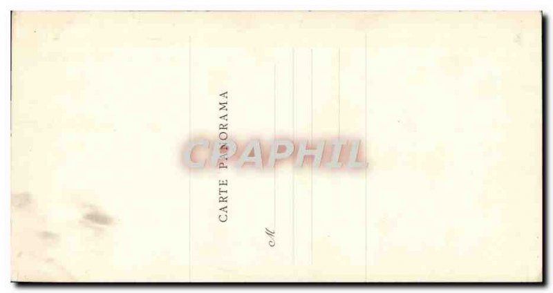 Old Postcard Large Format Senlis View St. Frambourg 28 x 14 cm