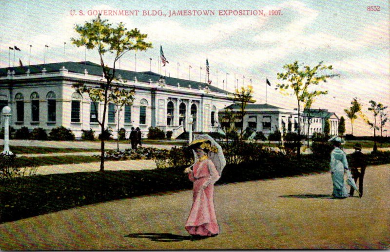 Virginia Jamestown Exposition U S Government Building