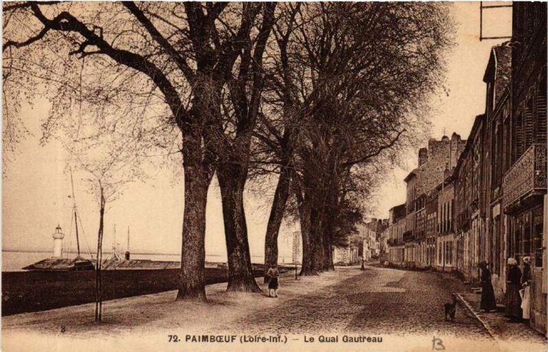 CPA Paimboeuf (Loire-inf.) - Le Quai Gautreau (587961)